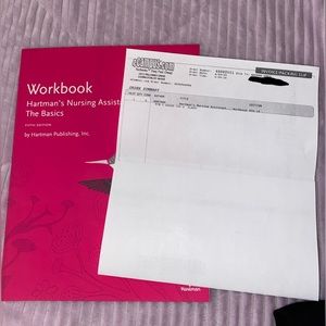 Hartman’s Nursing Assistant Care: the basics 5th edition Workbook